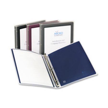 THE WORKSTATION Consumer Products Flexi-View Binder- .50in. Capacity- Letter- 11in.x8-.50in.- Black TH126802